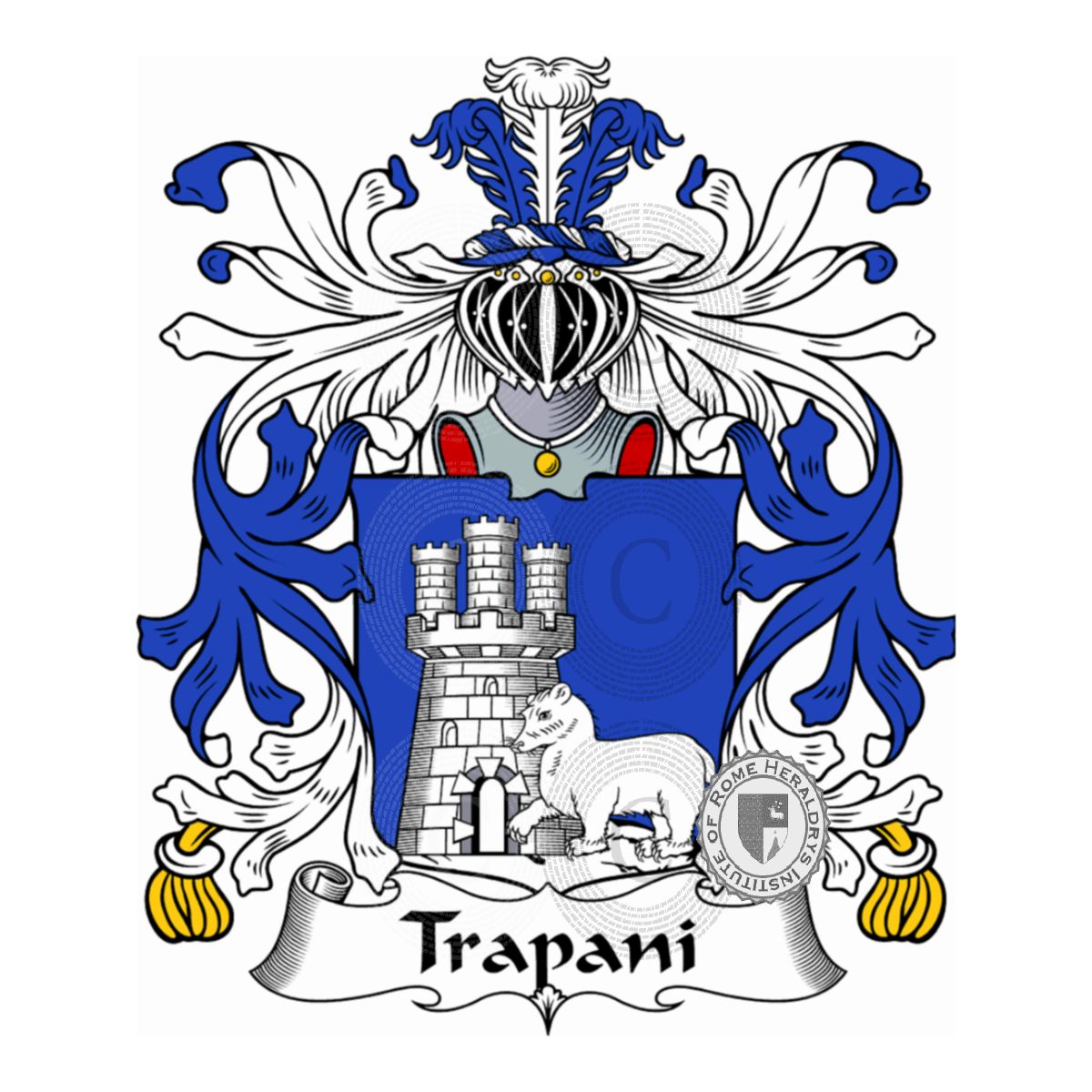 Escudo de la familiaTrapani