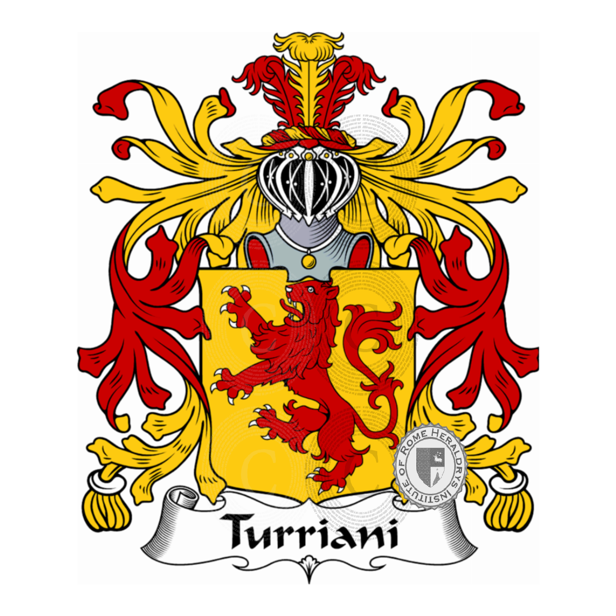 Coat of arms of familyTurriani