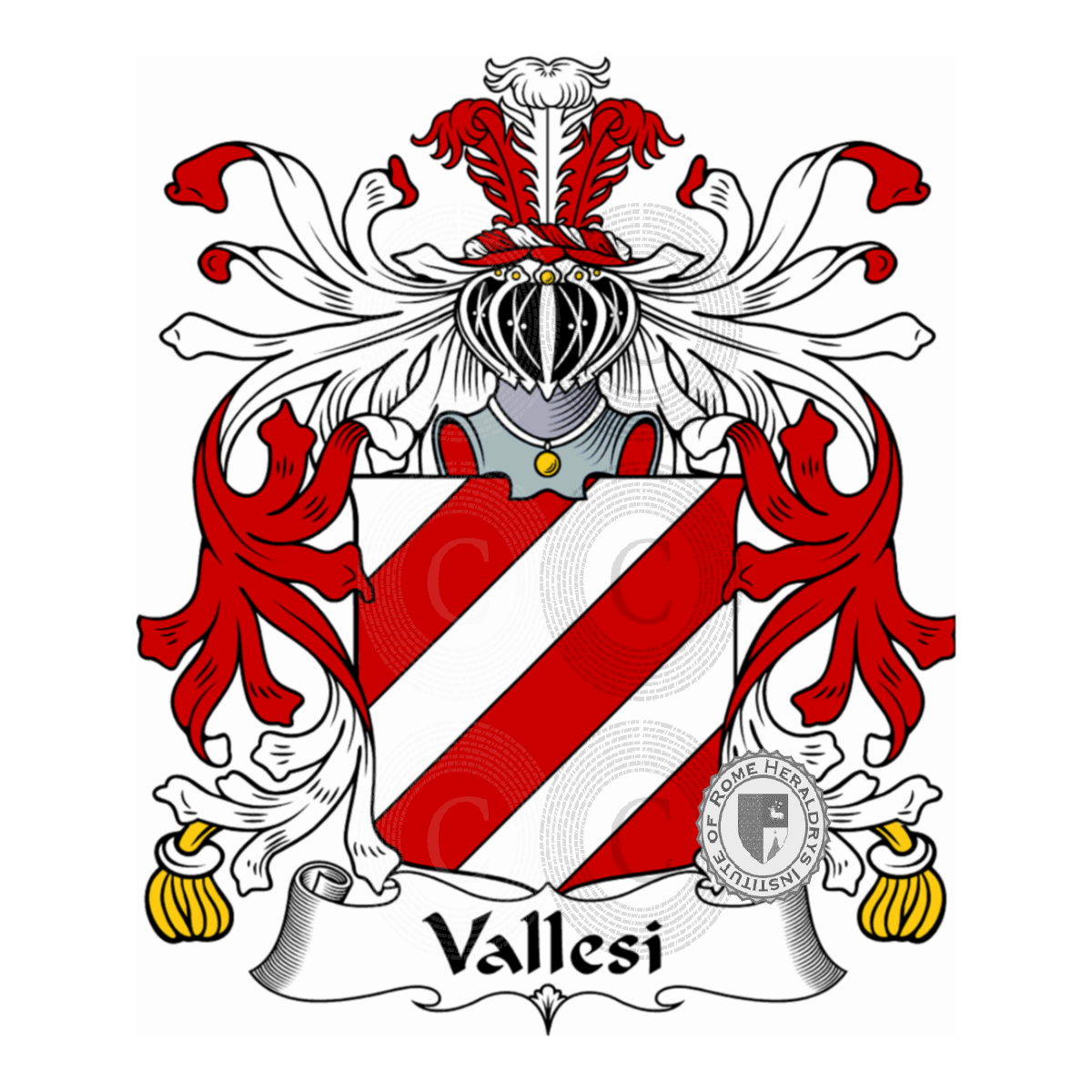 Coat of arms of familyVallesi
