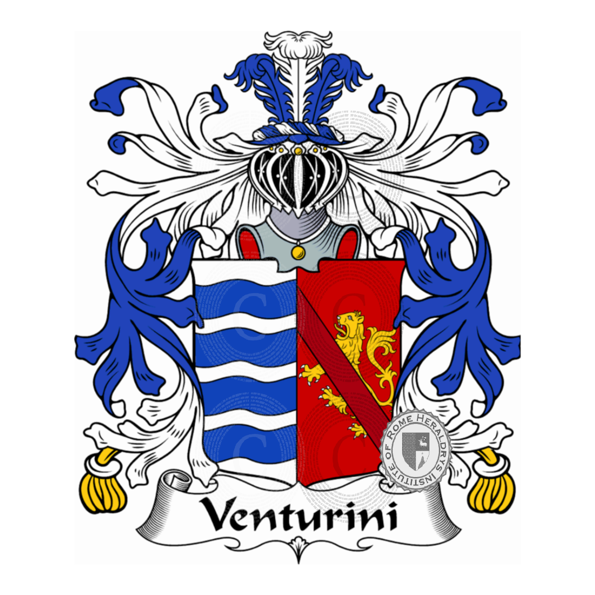 Escudo de la familiaVenturini, Venturin