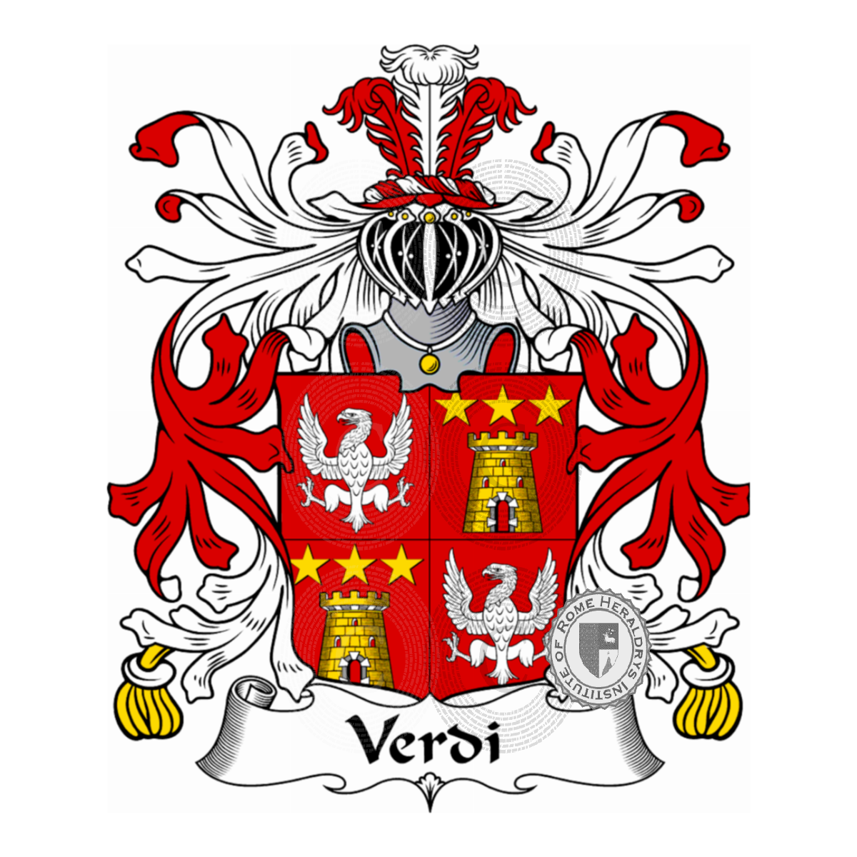 Coat of arms of familyVerdi