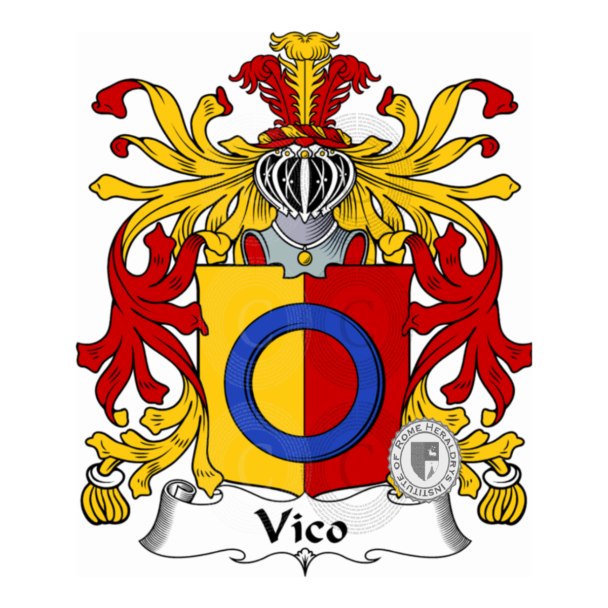 Coat of arms of familyVico