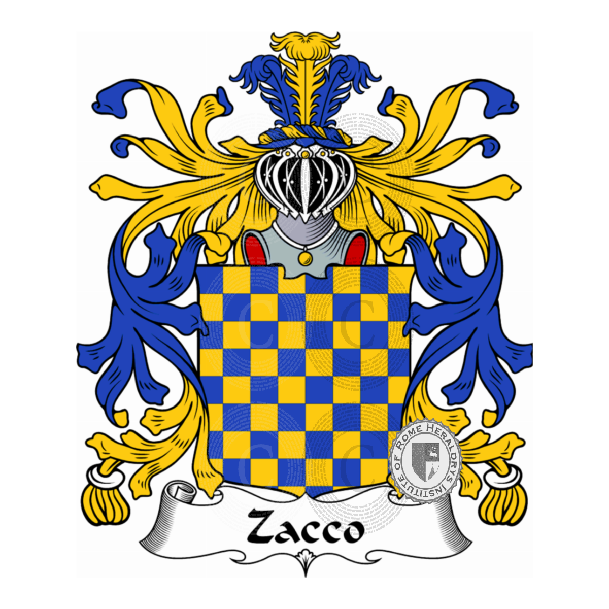 Wappen der FamilieZacco