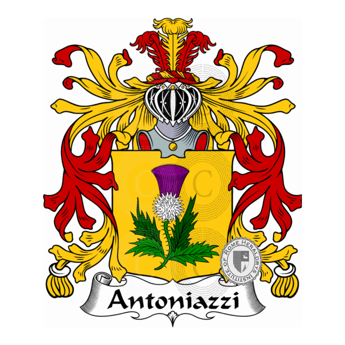 Escudo de la familiaAntoniazzi