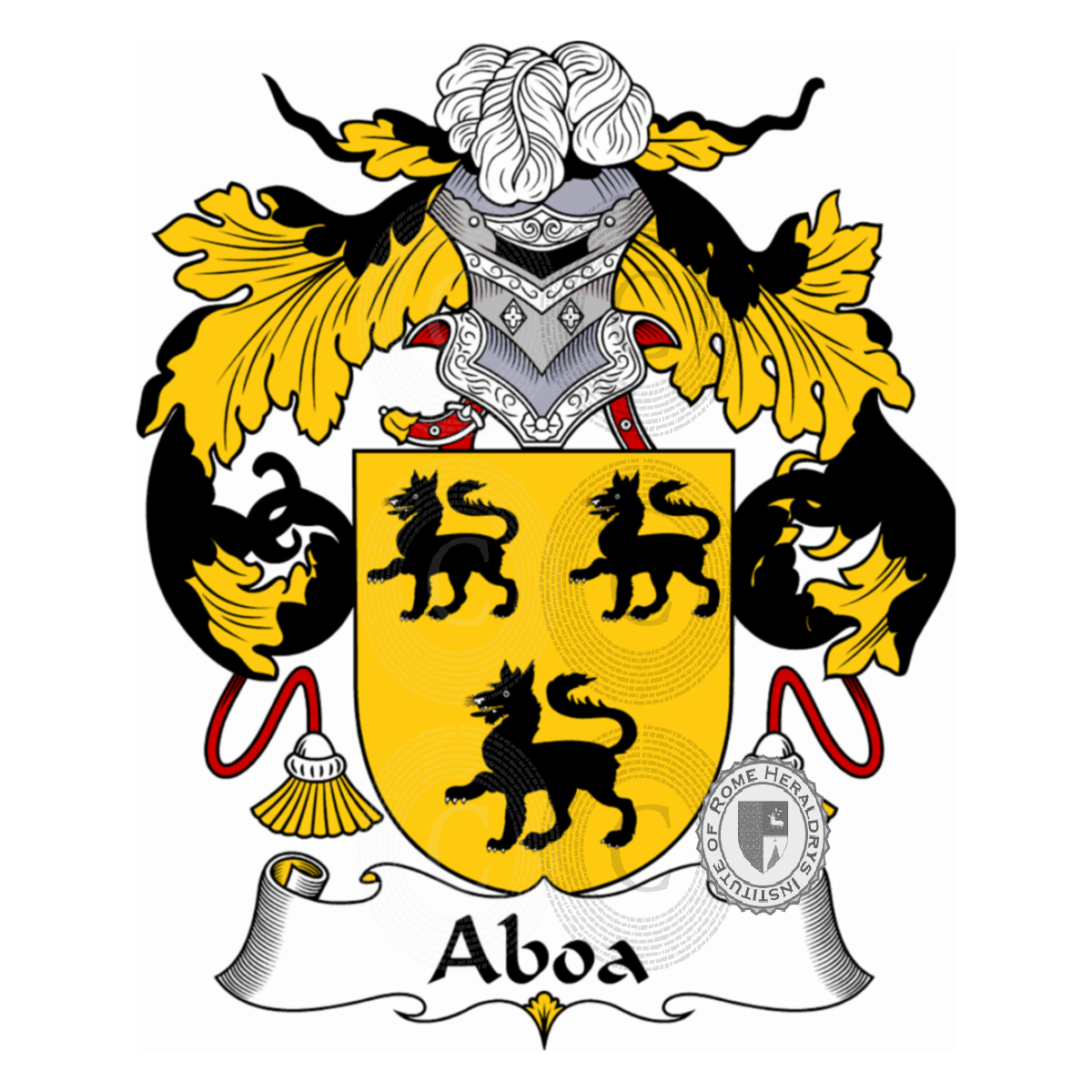 Wappen der FamilieAboa