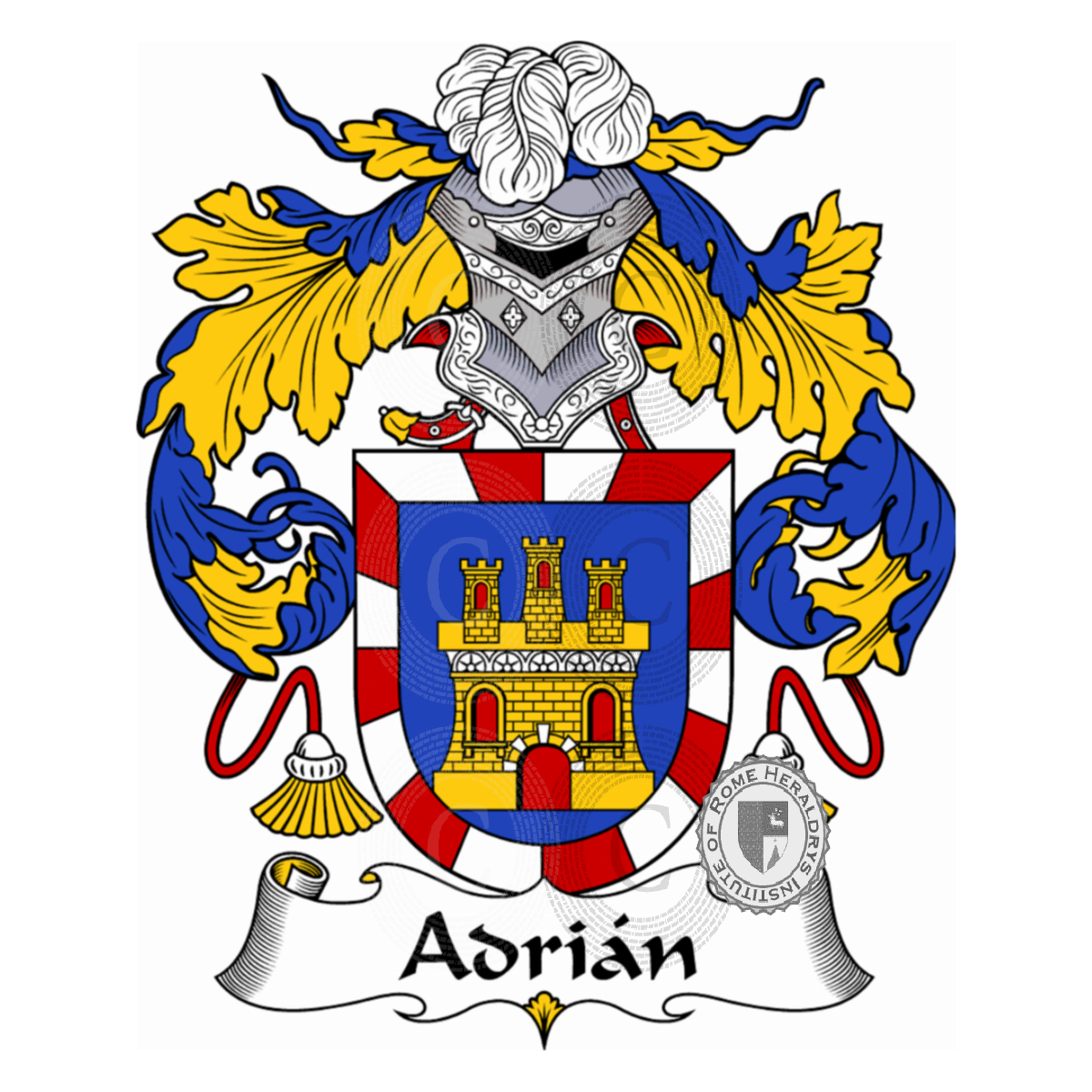Coat of arms of familyAdrián