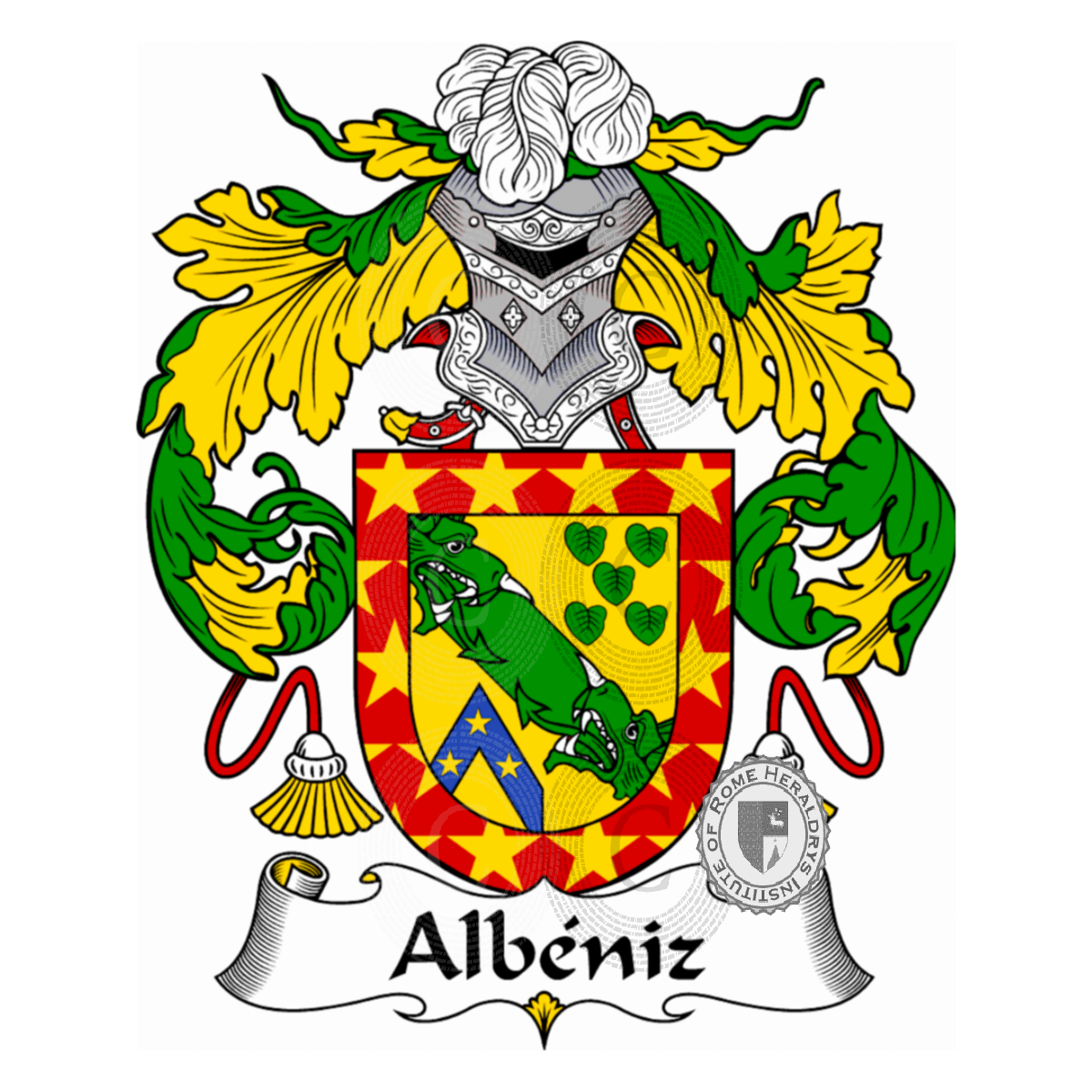 Coat of arms of familyAlbéniz