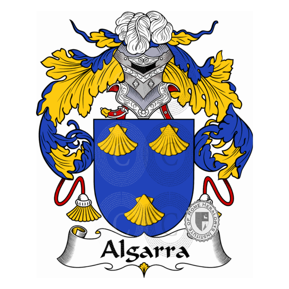 Coat of arms of familyAlgarra