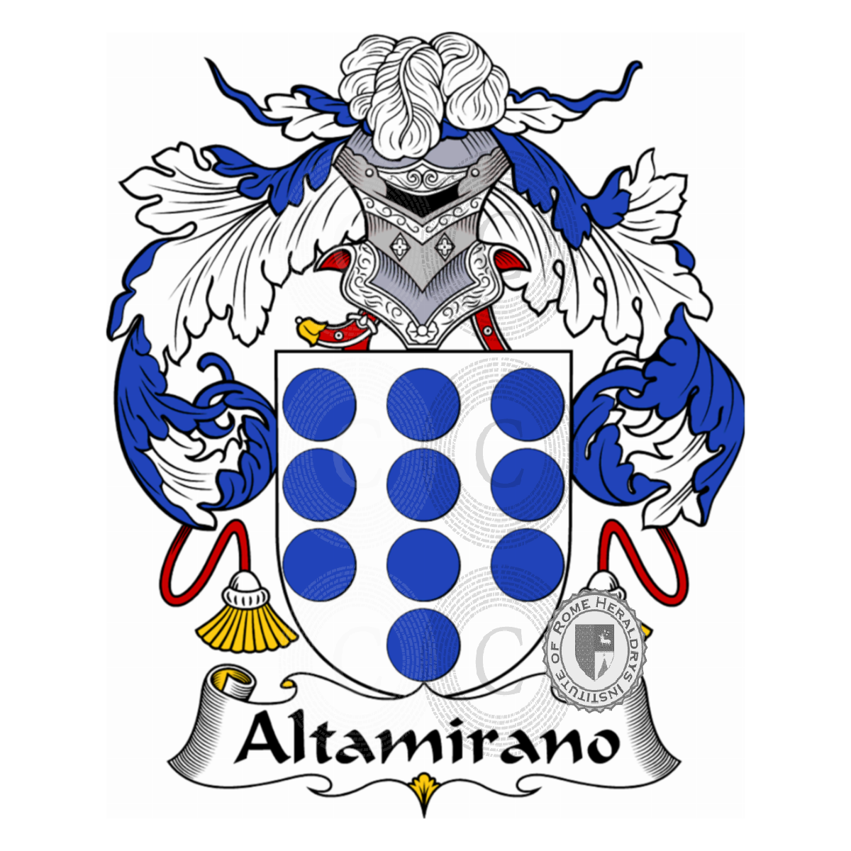 Coat of arms of familyAltamirano