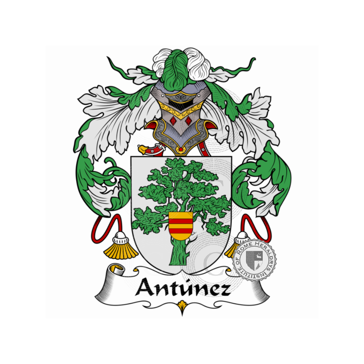 Coat of arms of familyAntúnez