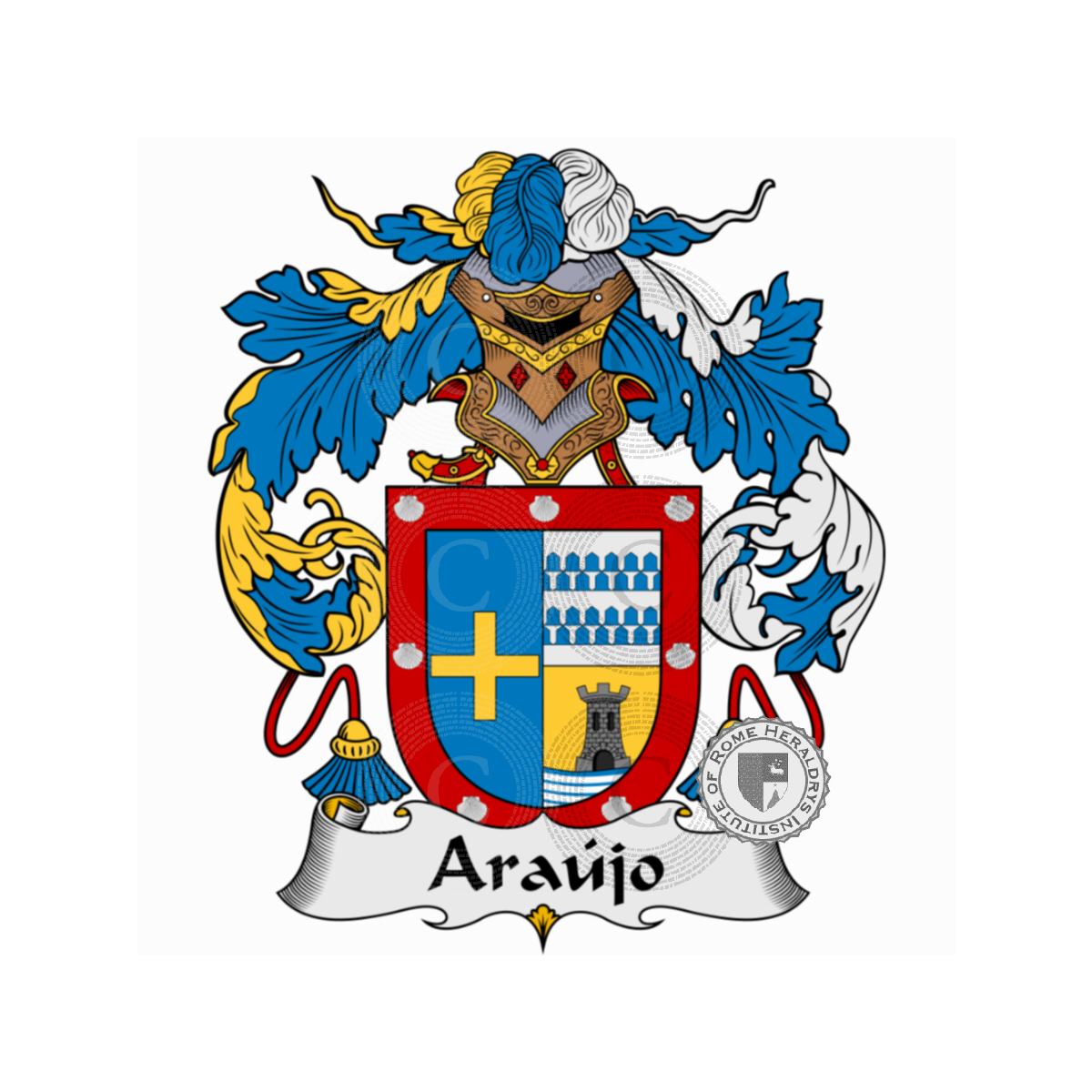 Coat of arms of familyAraújo, de Arajuo