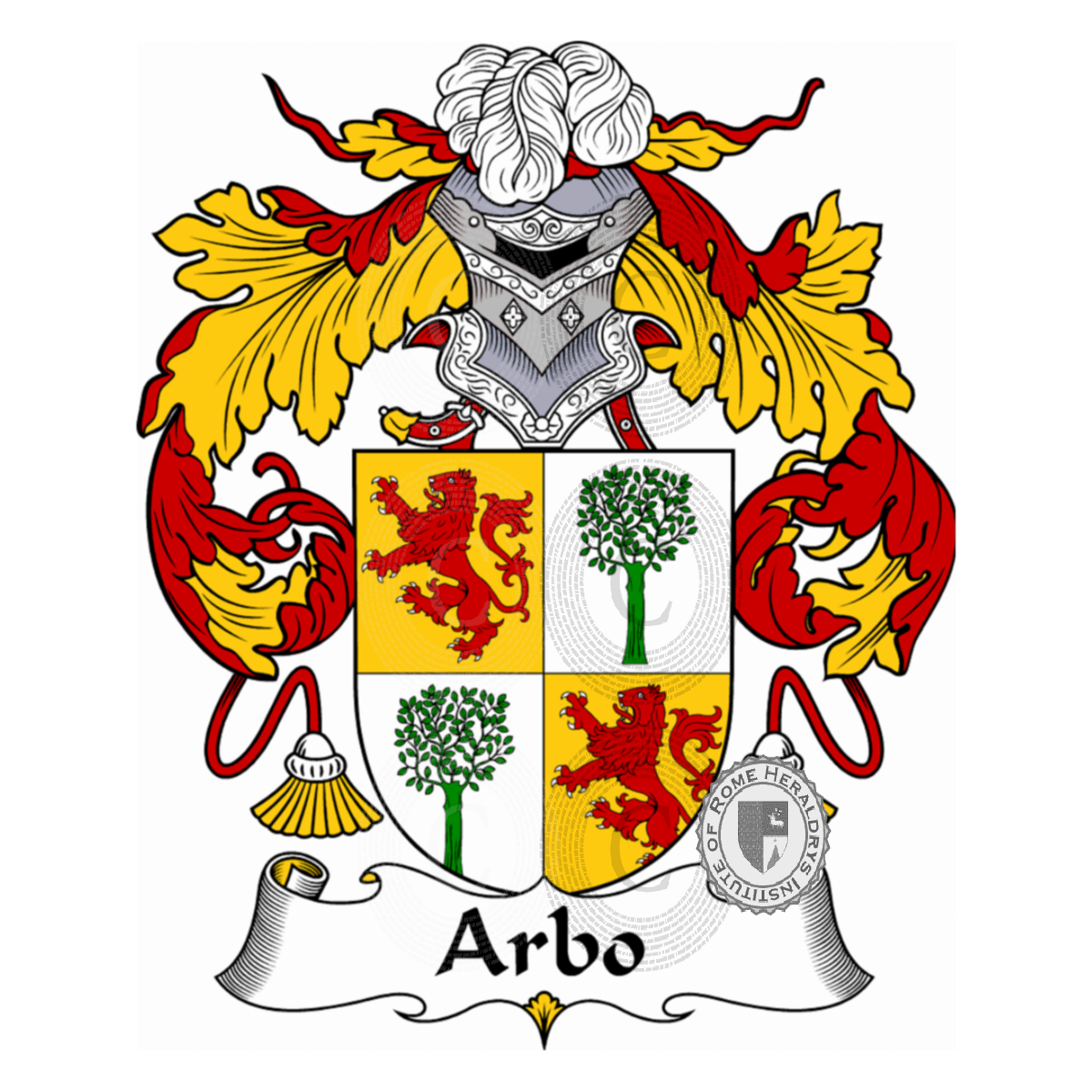 Coat of arms of familyArbo