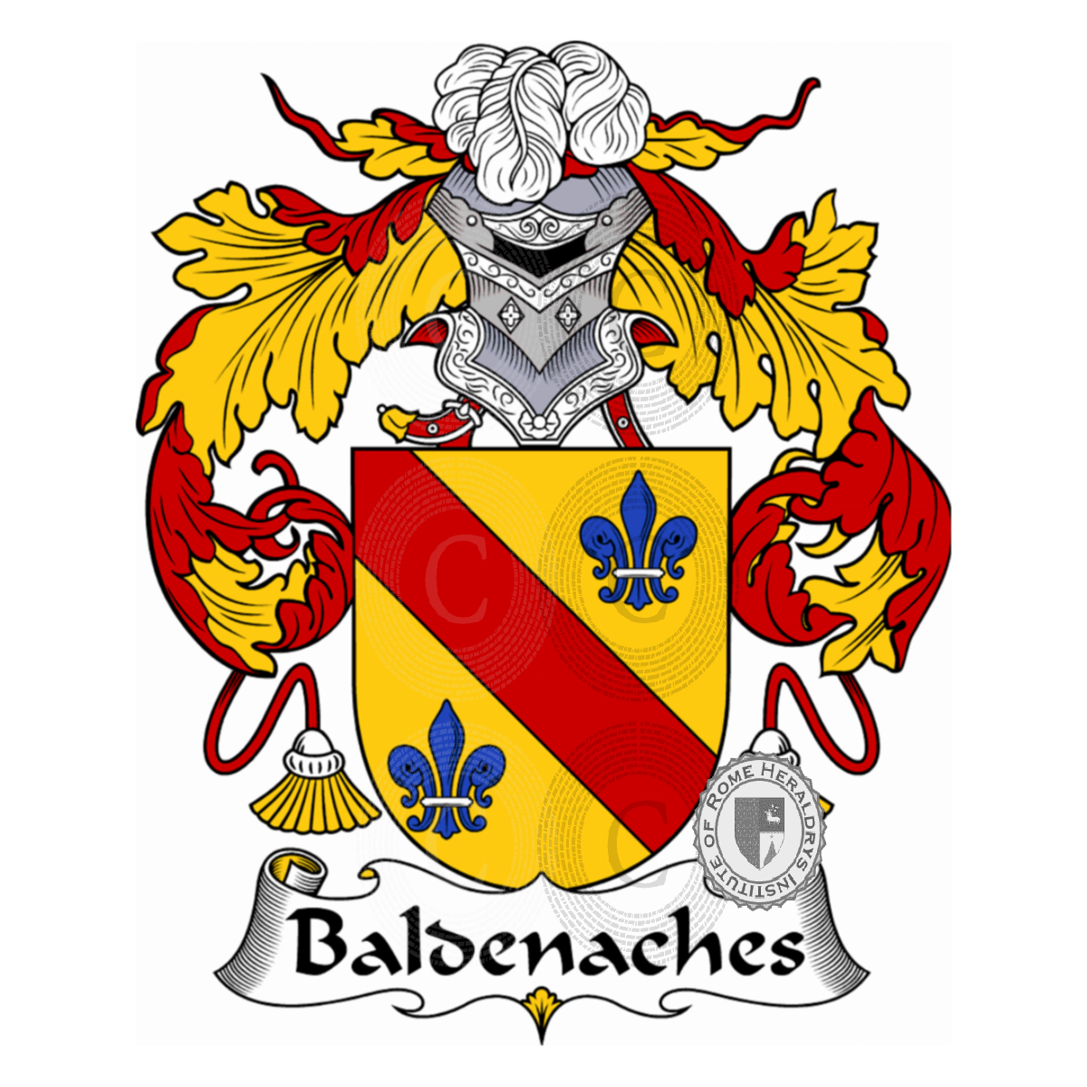 Coat of arms of familyBaldenaches