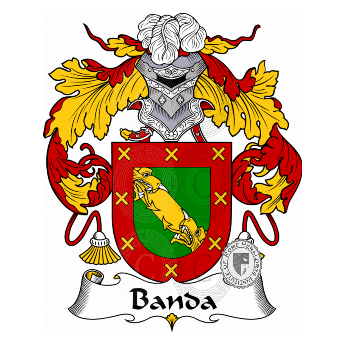 Coat of arms of familyBanda