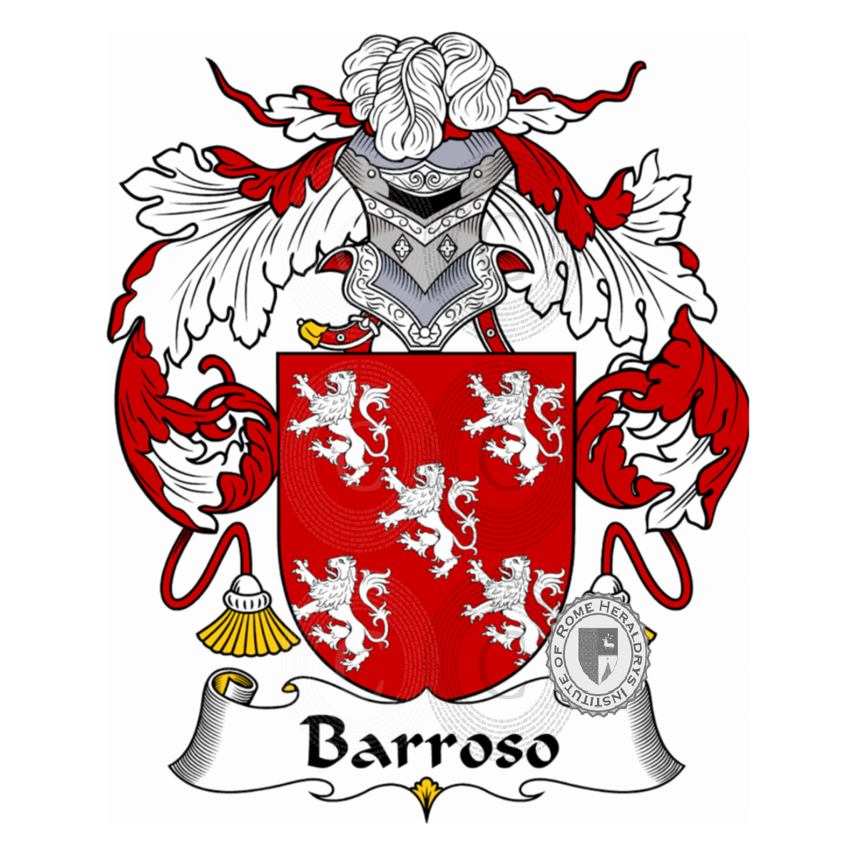 Coat of arms of familyBarroso