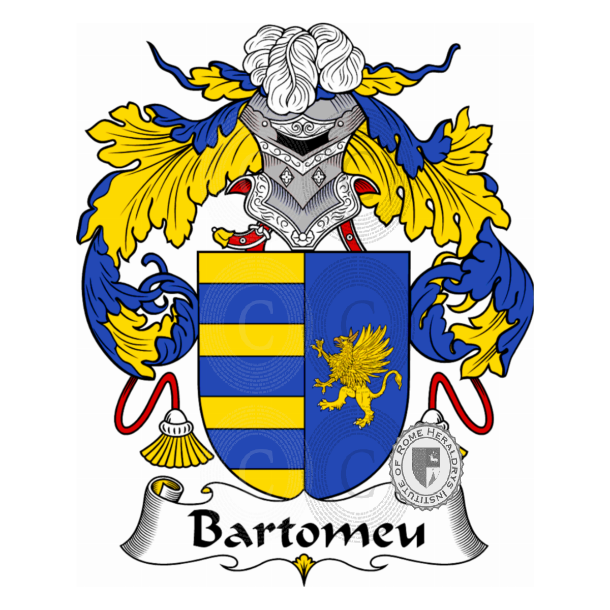 Escudo de la familiaBartomeu