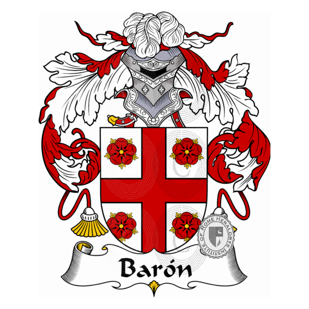Escudo de la familiaBarón
