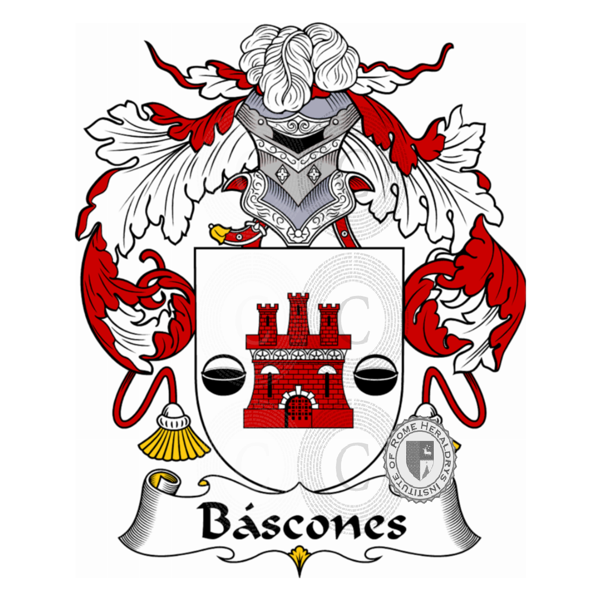 Coat of arms of familyBáscones