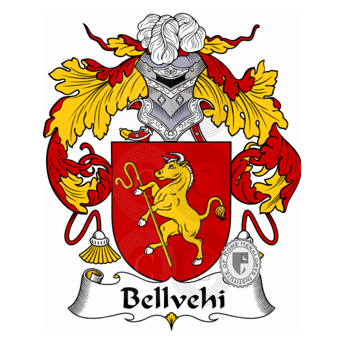 Escudo de la familiaBellvehi