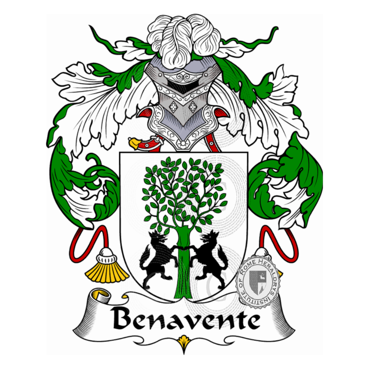 Coat of arms of familyBenavente