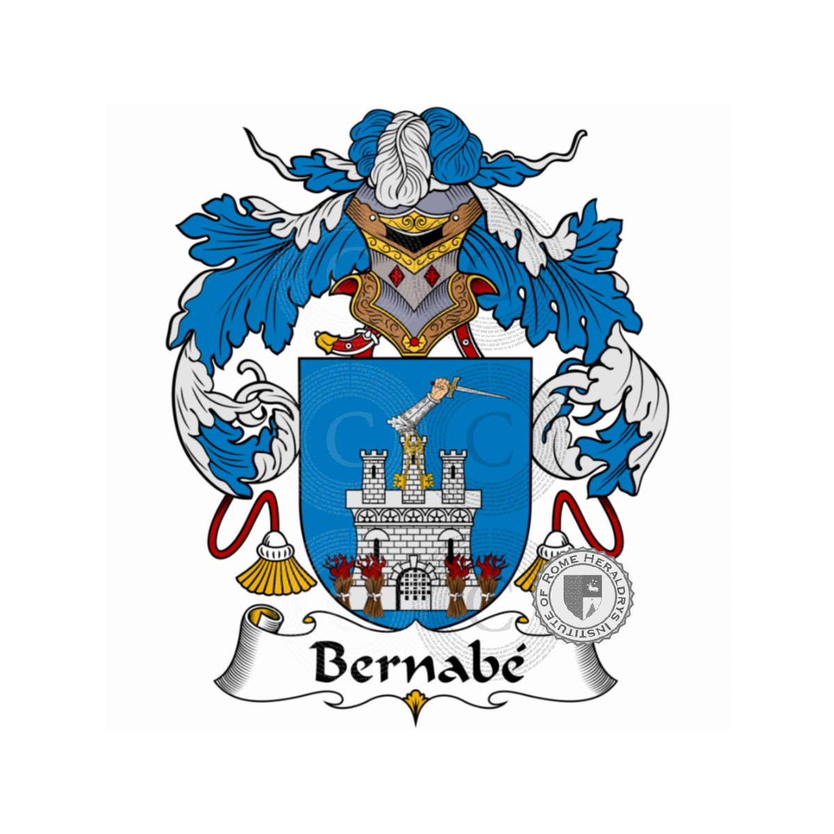Coat of arms of familyBernabé, Bernabé