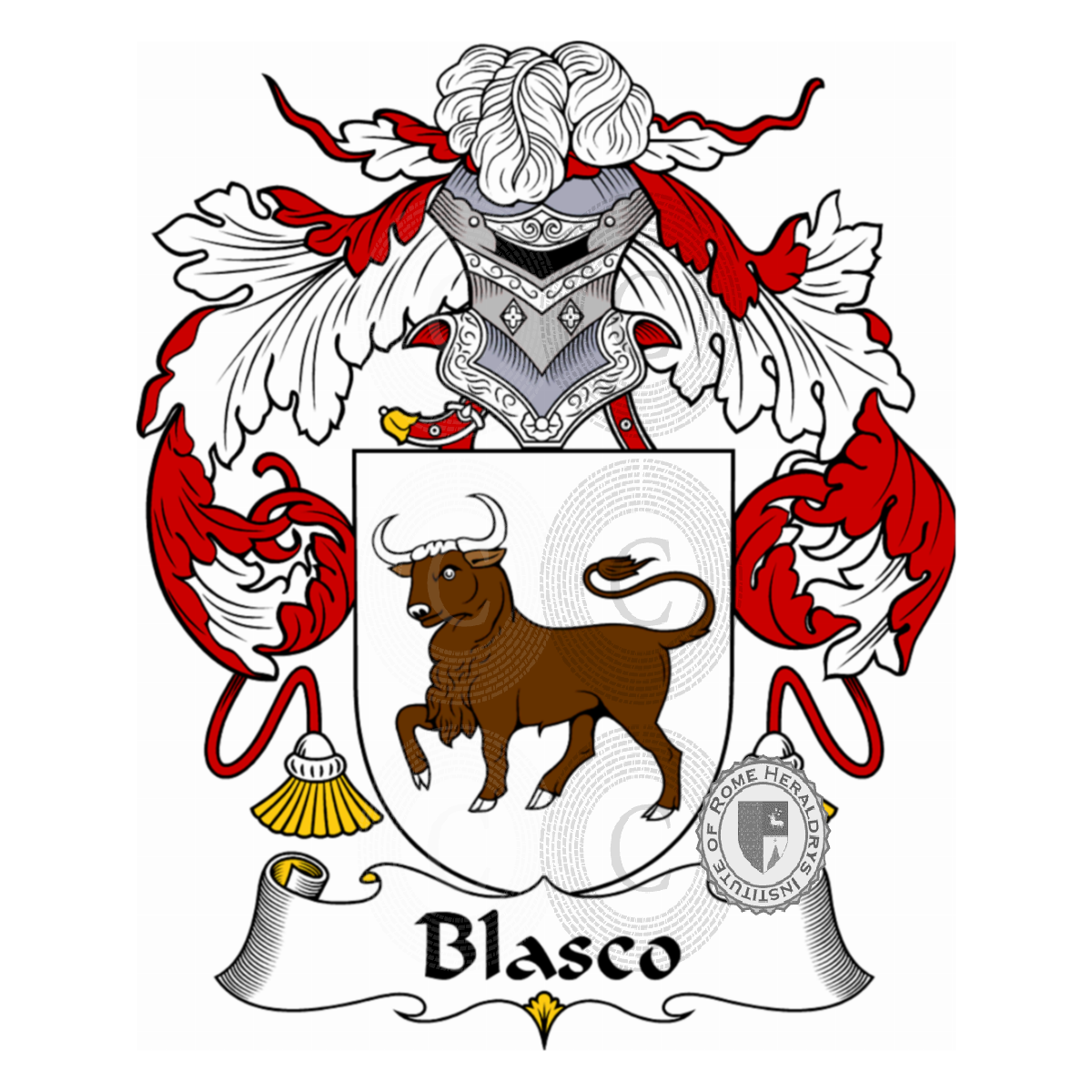Escudo de la familiaBlasco