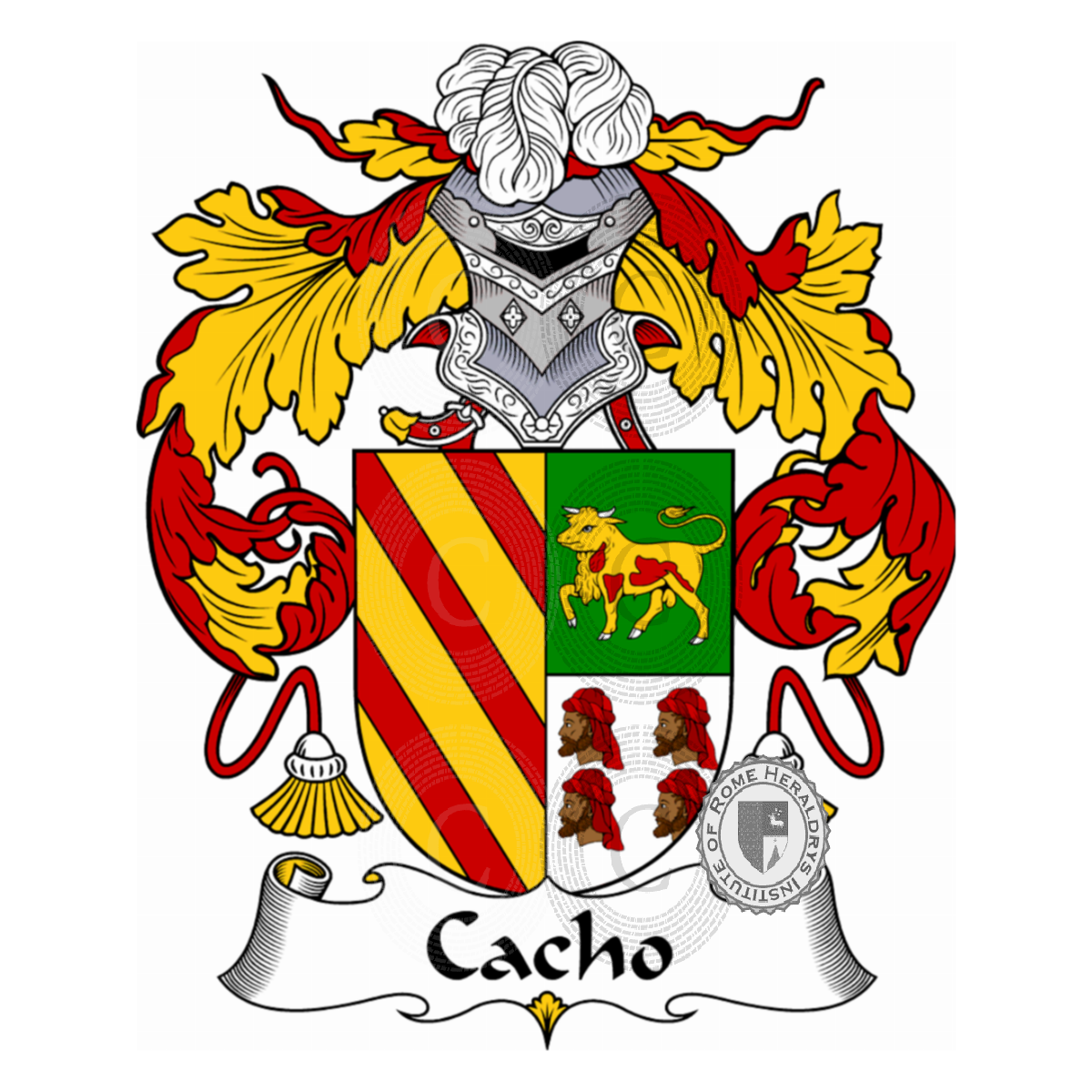 Coat of arms of familyCacho