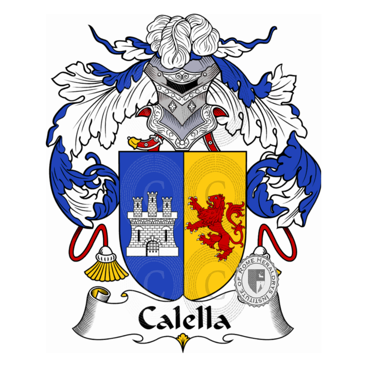 Escudo de la familiaCalella