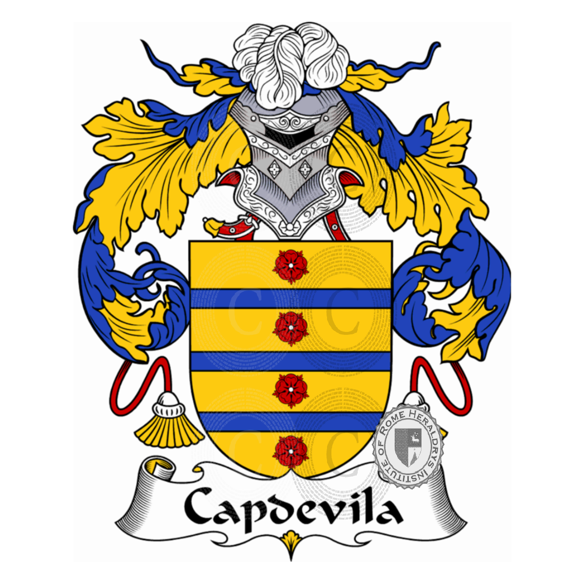 Coat of arms of familyCapdevila