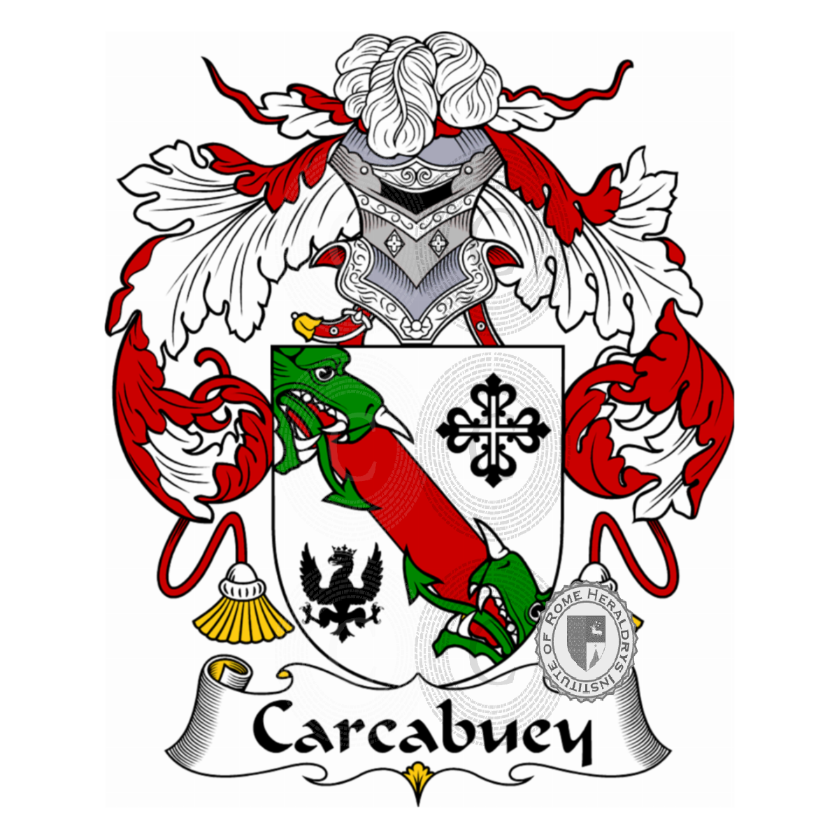 Escudo de la familiaCarcabuey