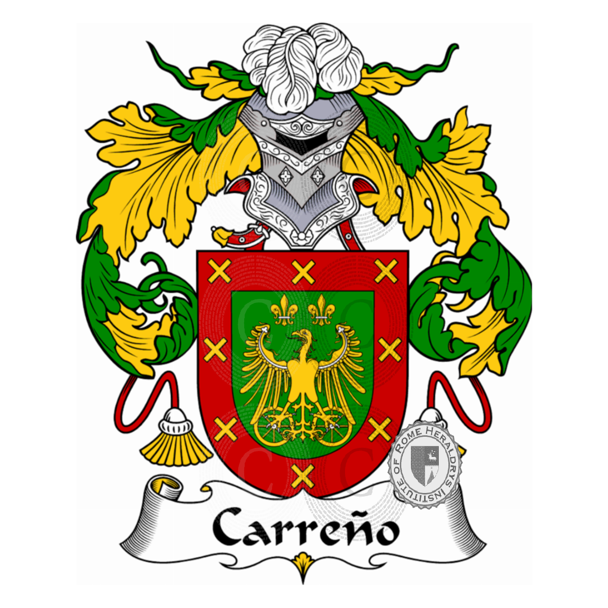Coat of arms of familyCarreño