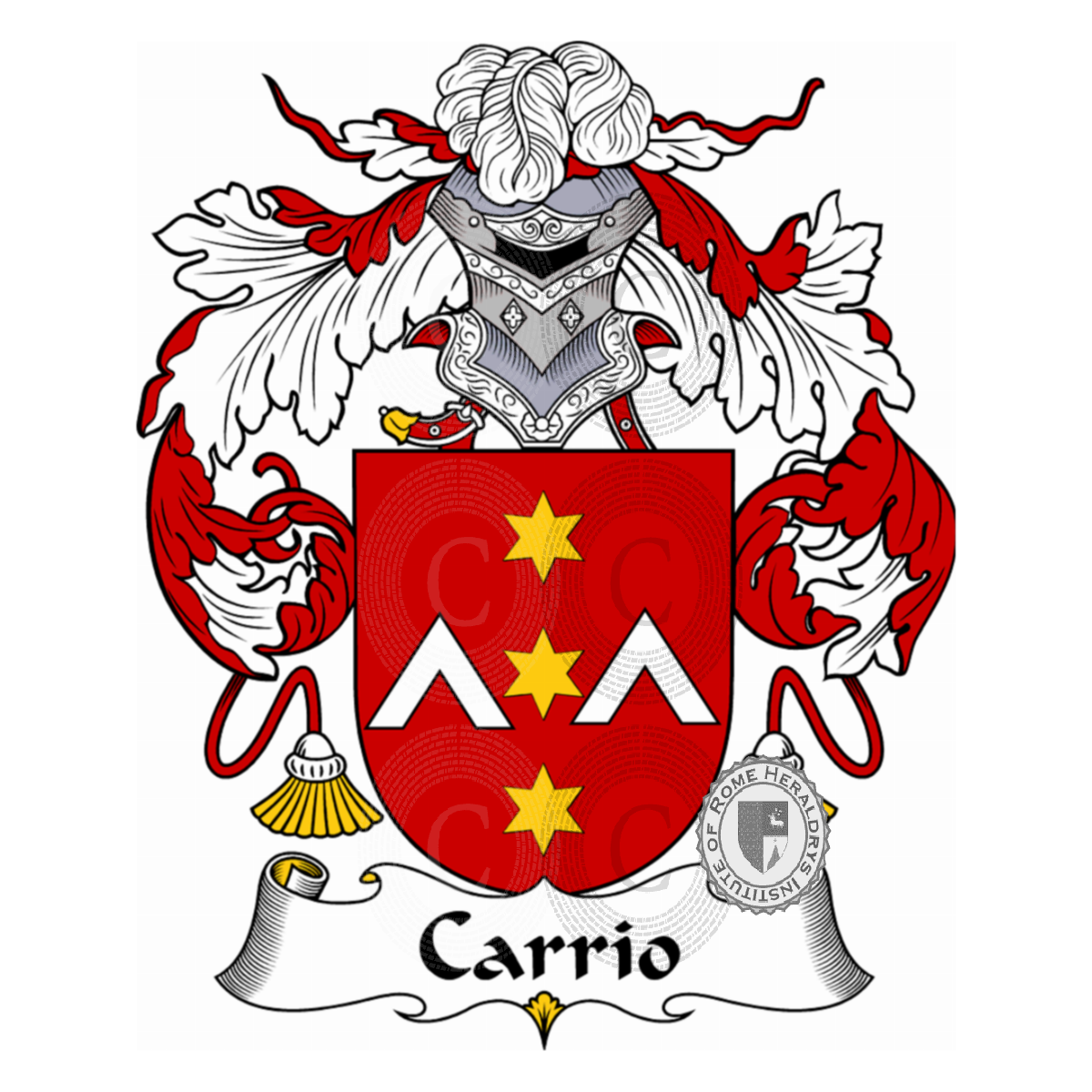 Coat of arms of familyCarrio