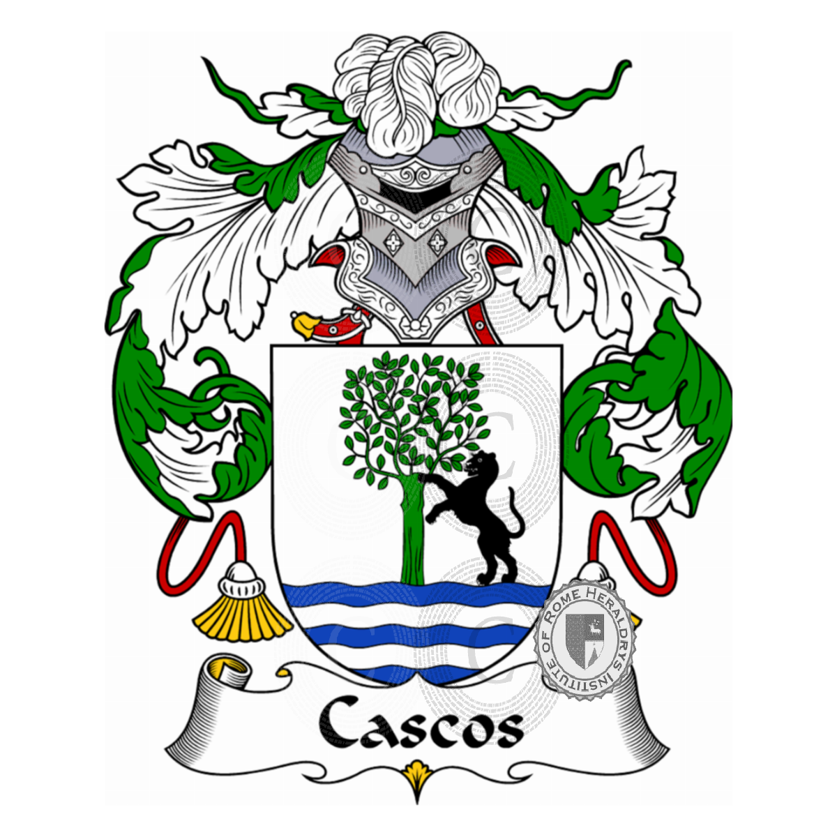 Wappen der FamilieCascos