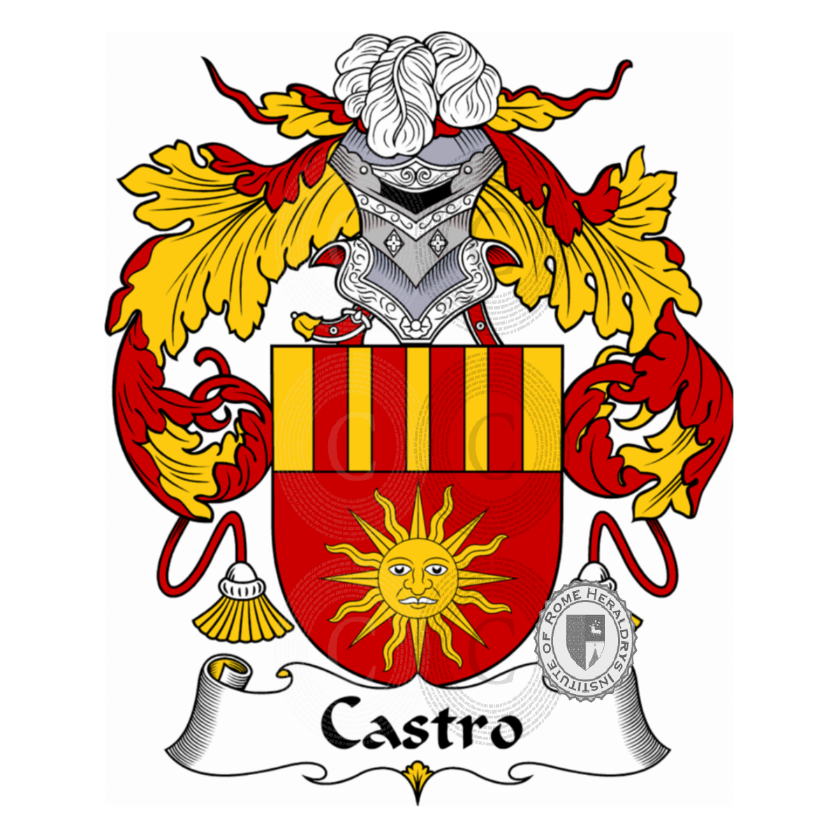 Wappen der FamilieCastro