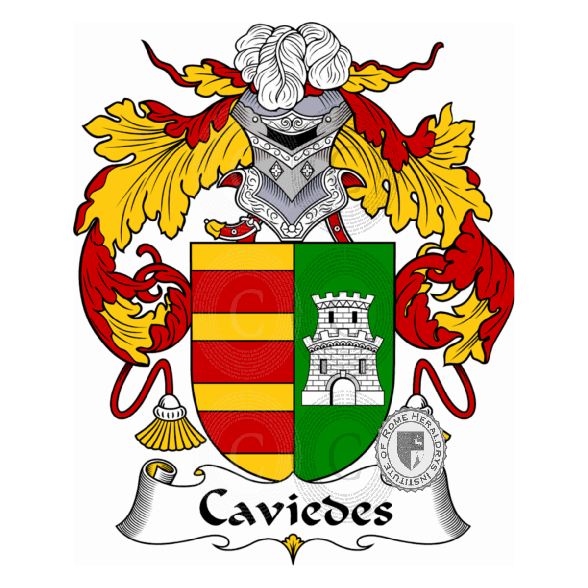 Coat of arms of familyCaviedes