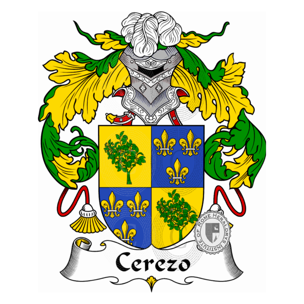Coat of arms of familyCerezo