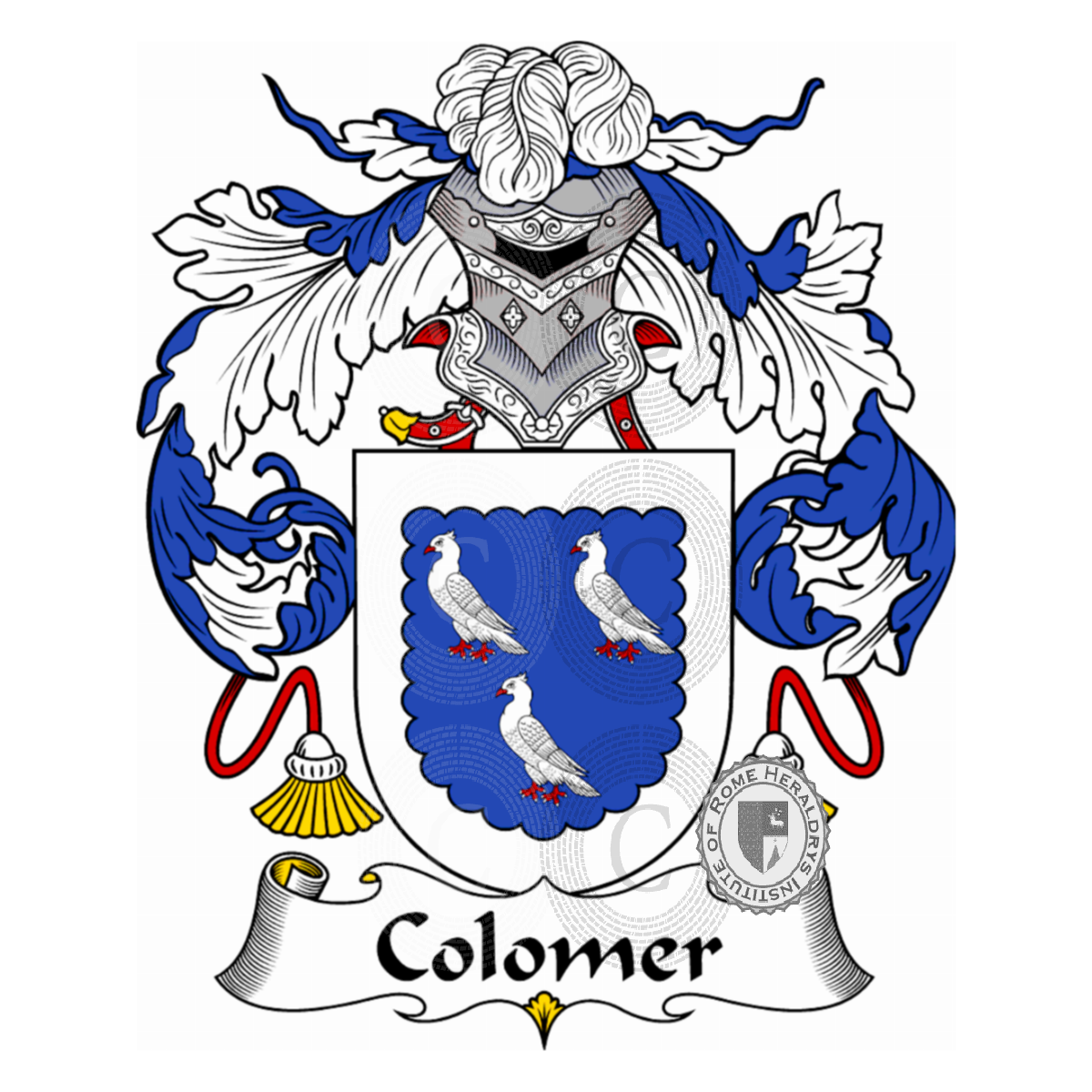 Escudo de la familiaColomer