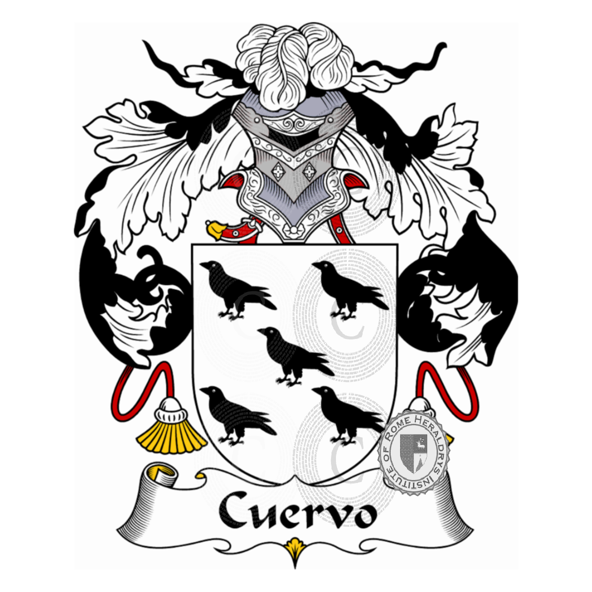 Wappen der FamilieCuervo
