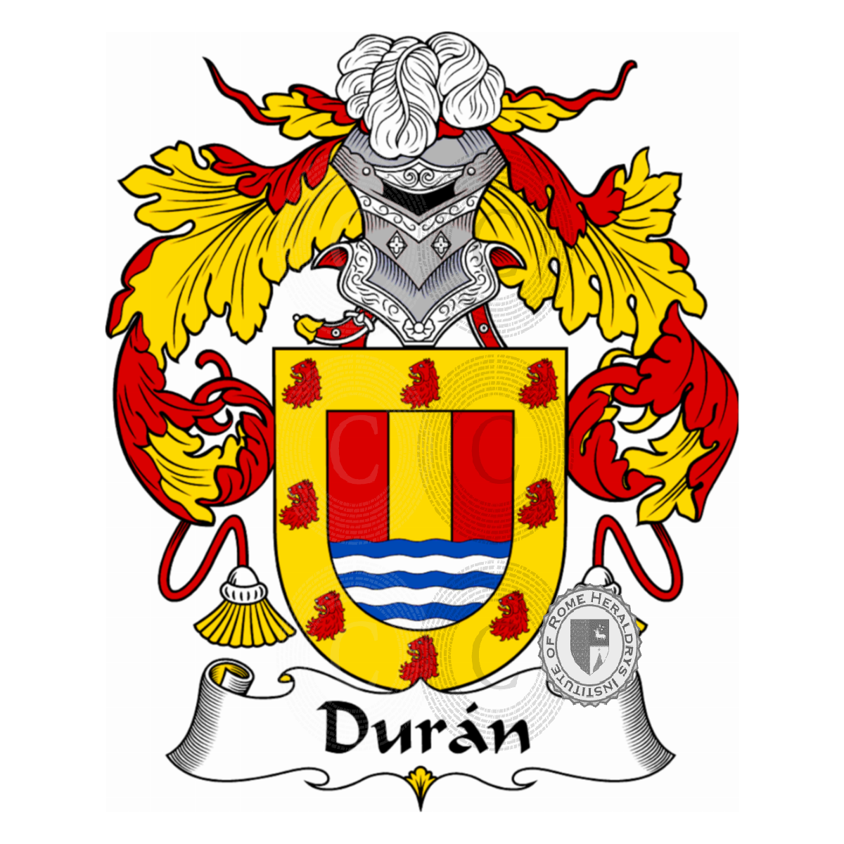 Coat of arms of familyDurán