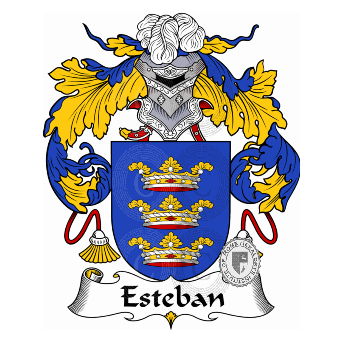 Coat of arms of familyEsteban