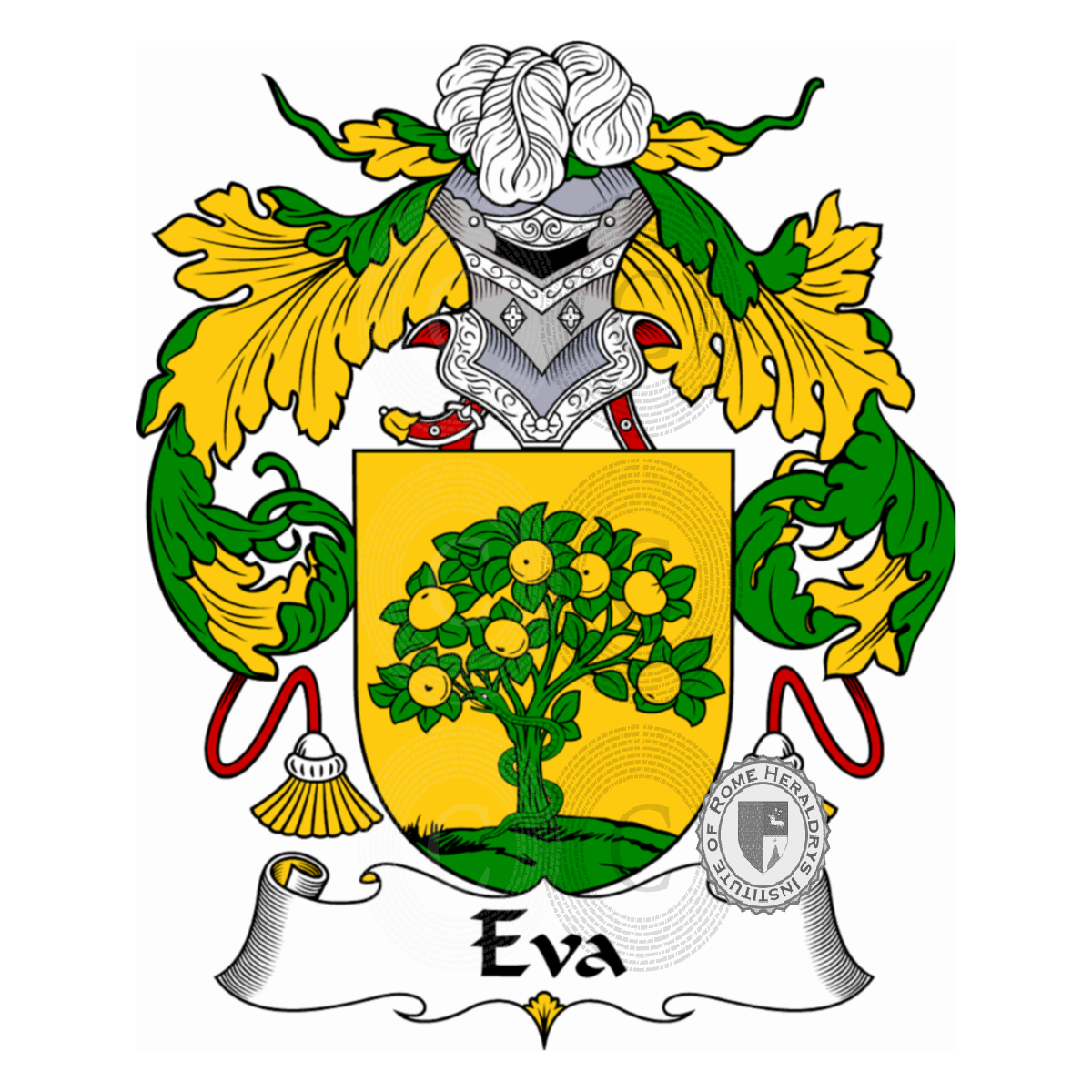 Coat of arms of familyEva