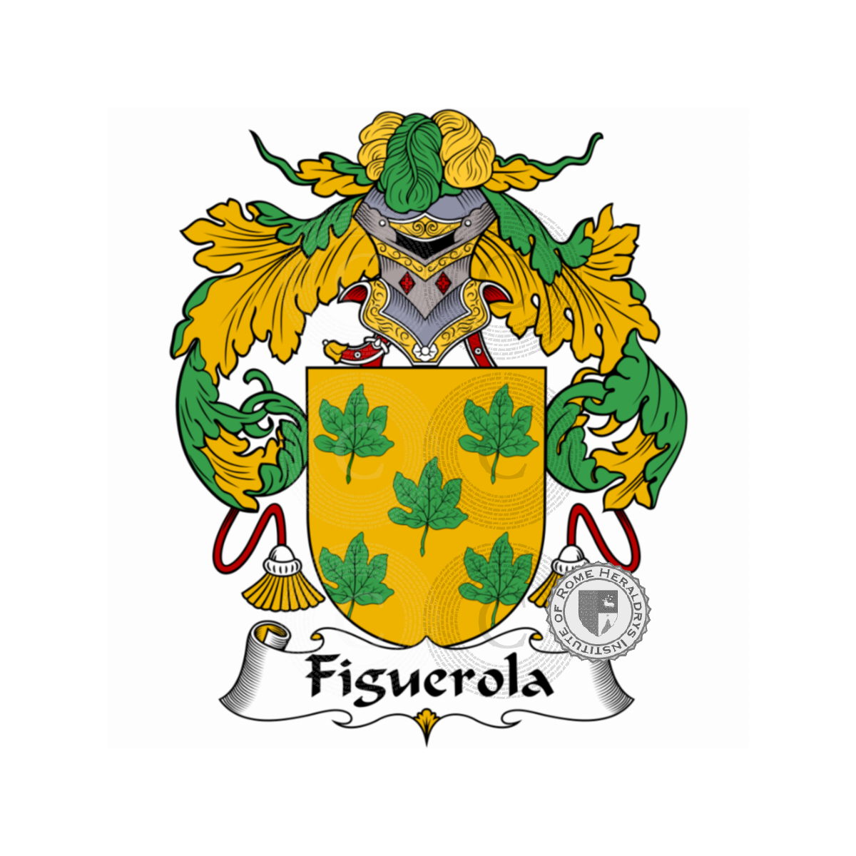 Coat of arms of familyFiguerola, Figuerola y Argullot