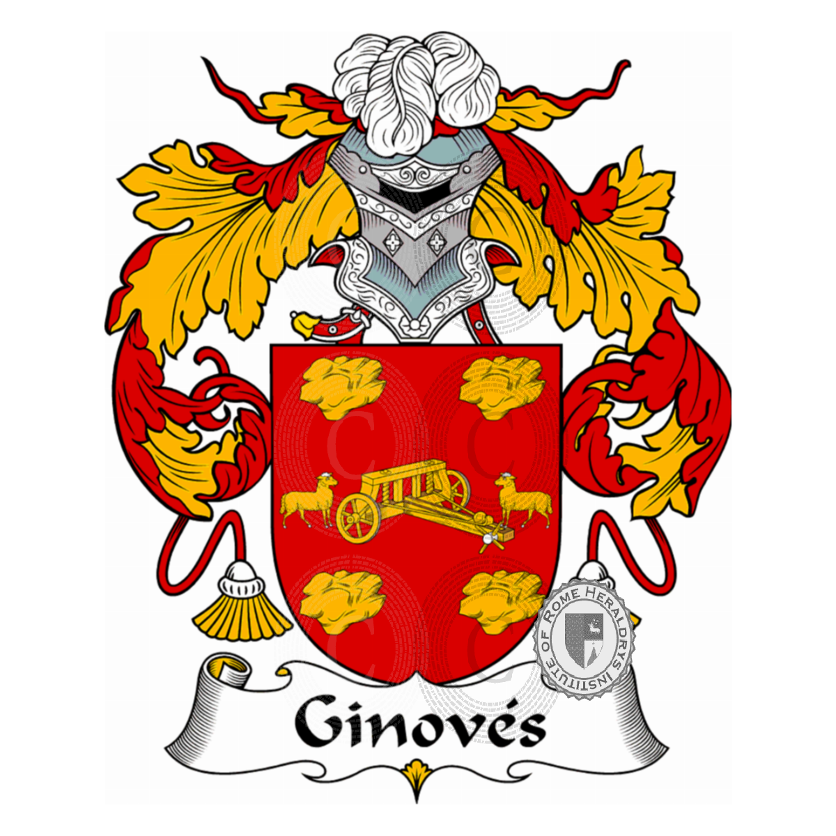 Wappen der FamilieGinovés