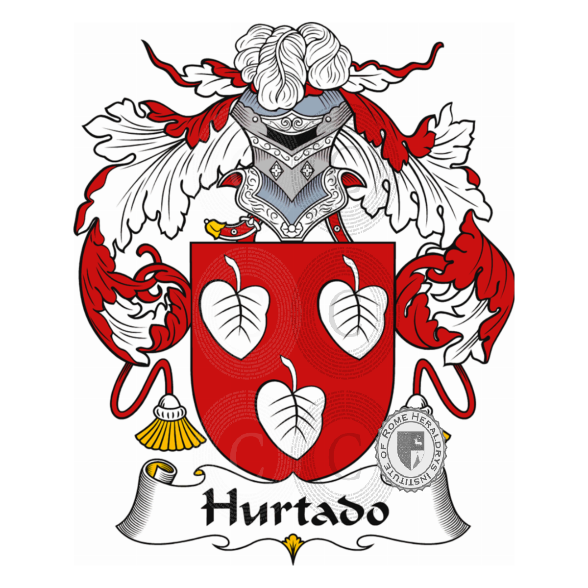 Coat of arms of familyHurtado