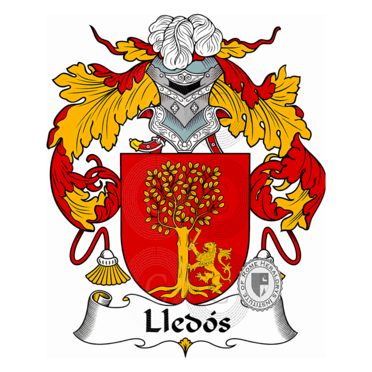 Coat of arms of familyLledós