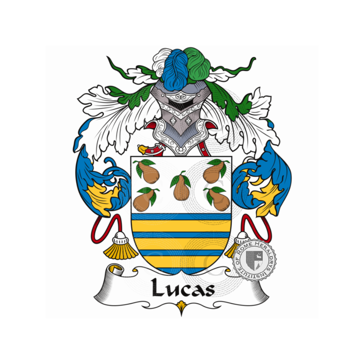 Coat of arms of familyLucas