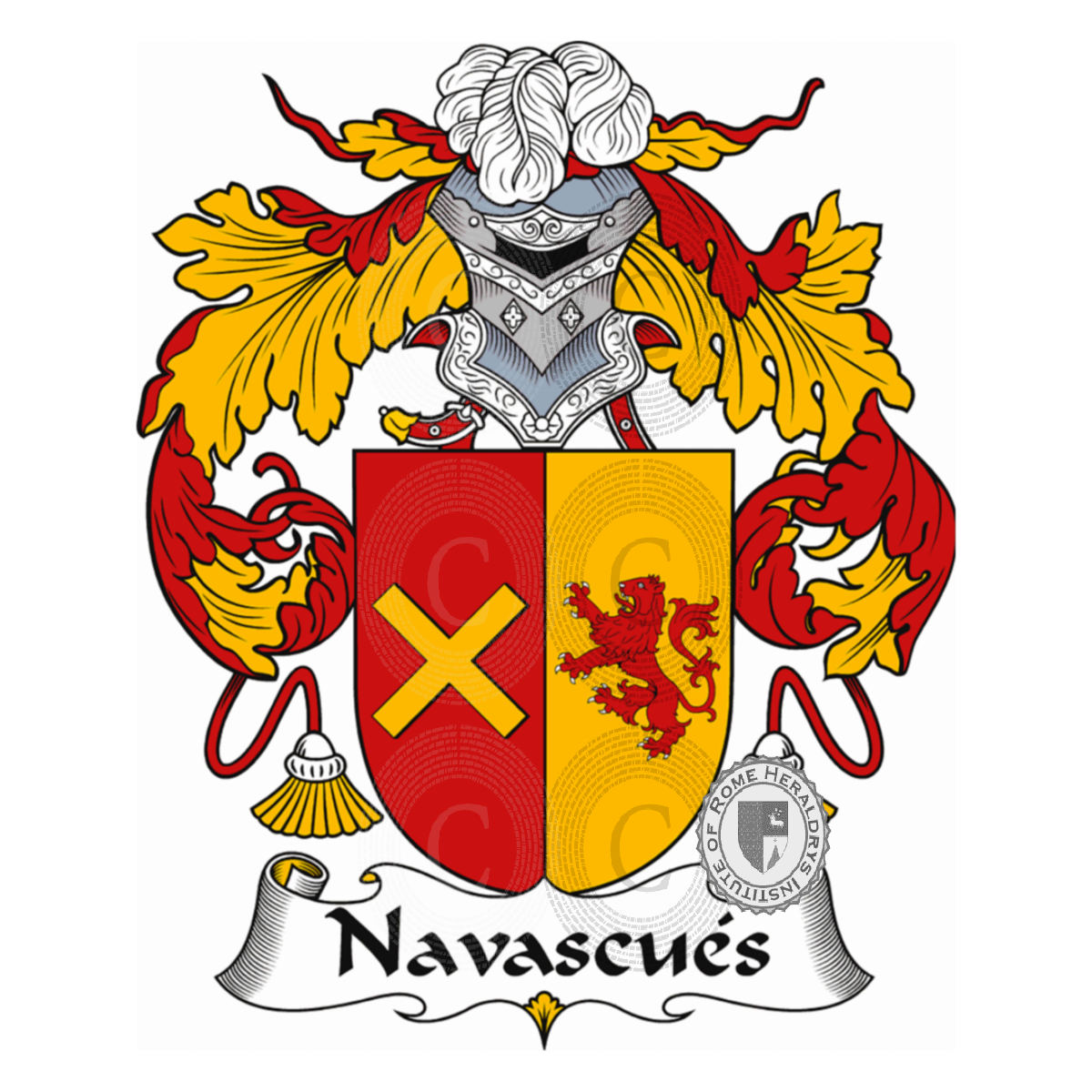Coat of arms of familyNavascués
