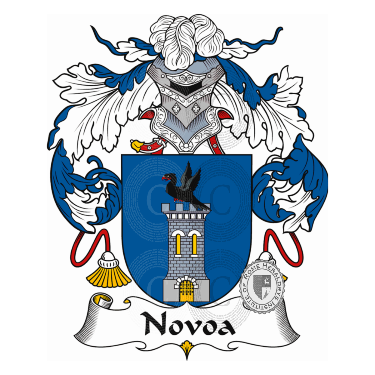 Coat of arms of familyNovoa