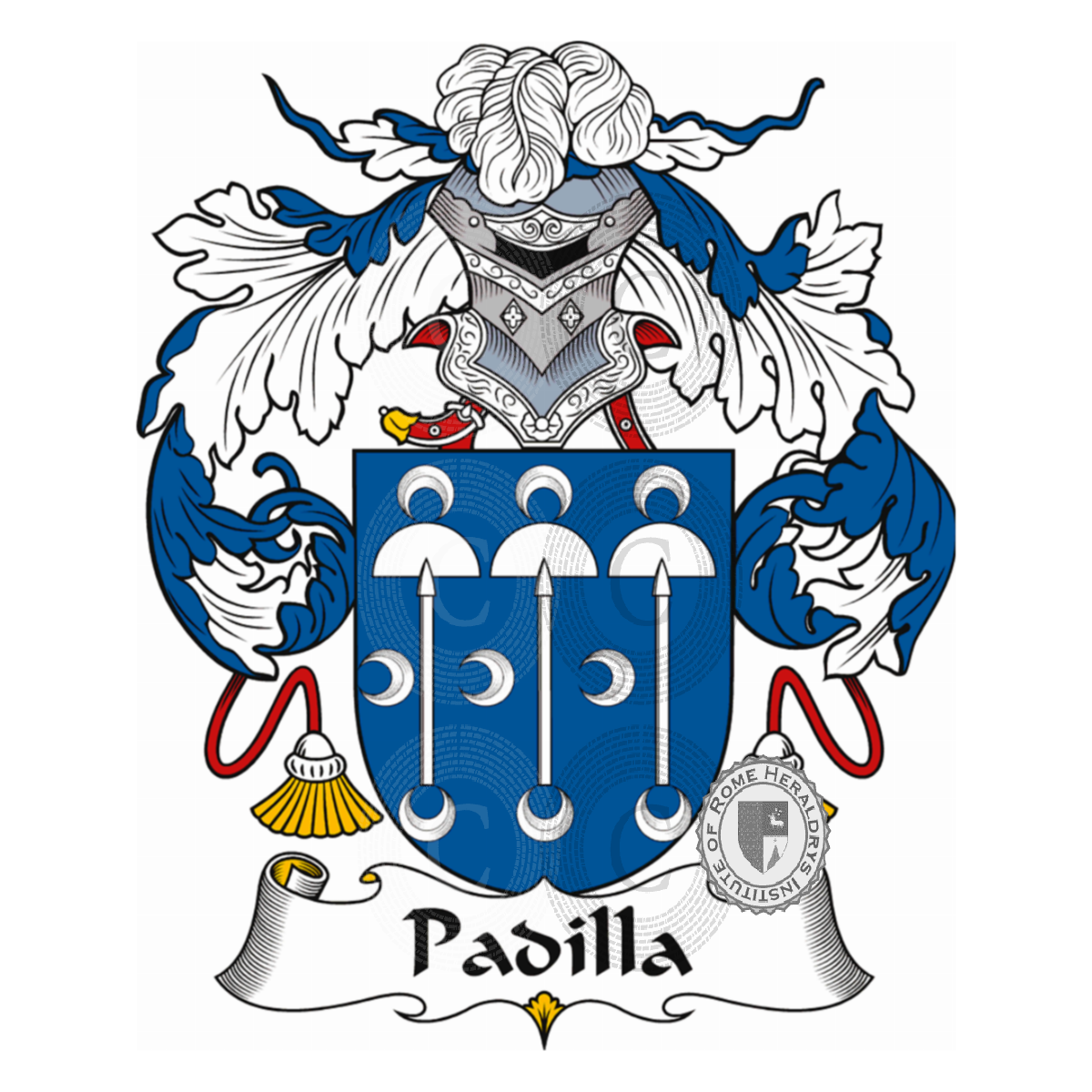 Coat of arms of familyPadilla
