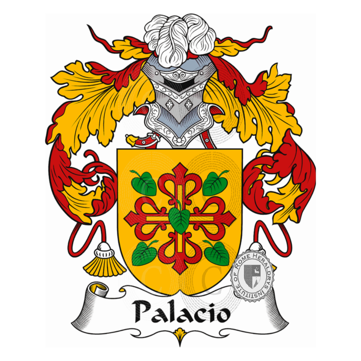 Escudo de la familiaPalacio, de Palacio,del Palacio